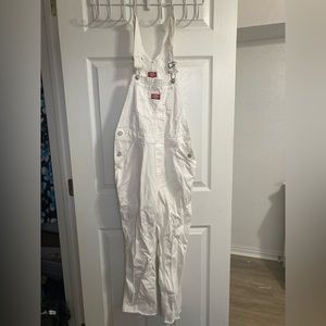 Dickies white overalls